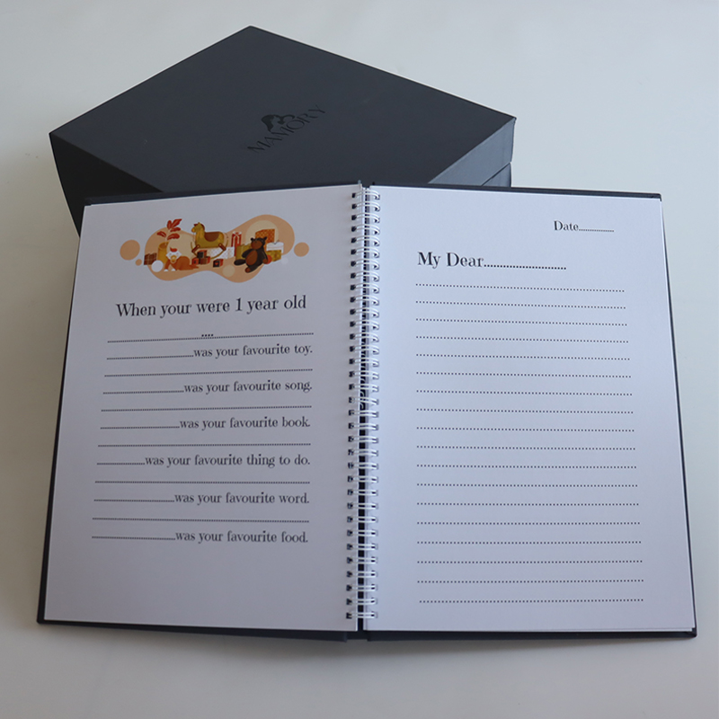 baby gift box with record book