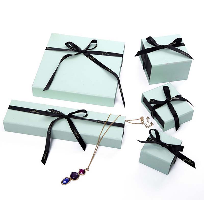 Green Jewelry Box Ring Packaging Set  (6)