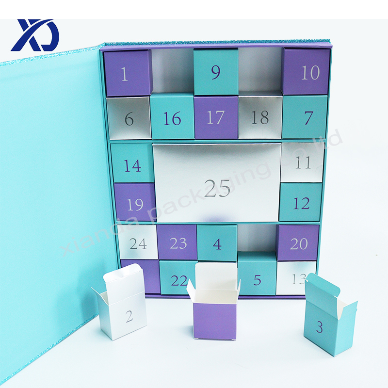 Caja de calendario de joyería