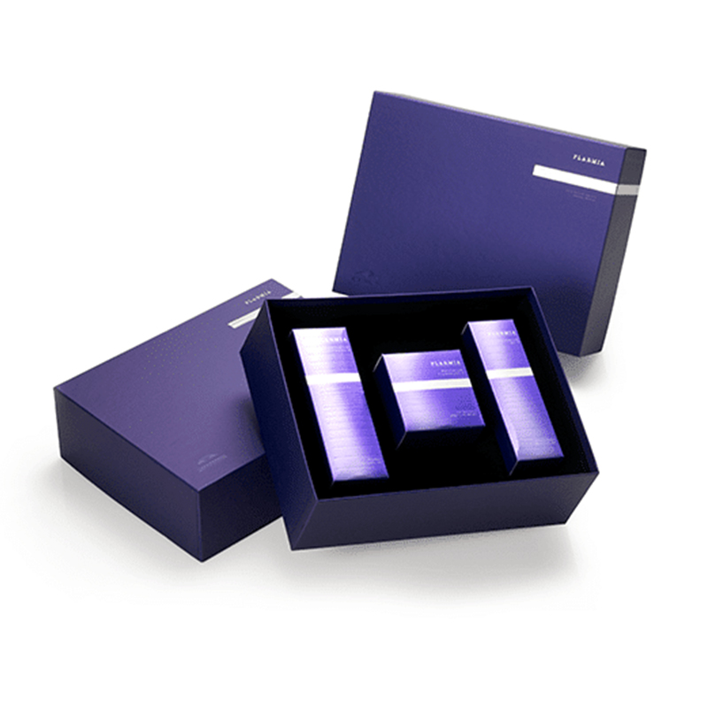 beauty skincare set packaging with card box