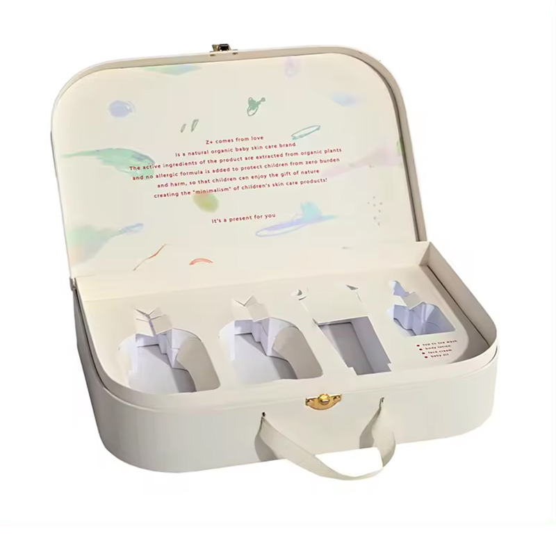 children storage suitcase with paper tray