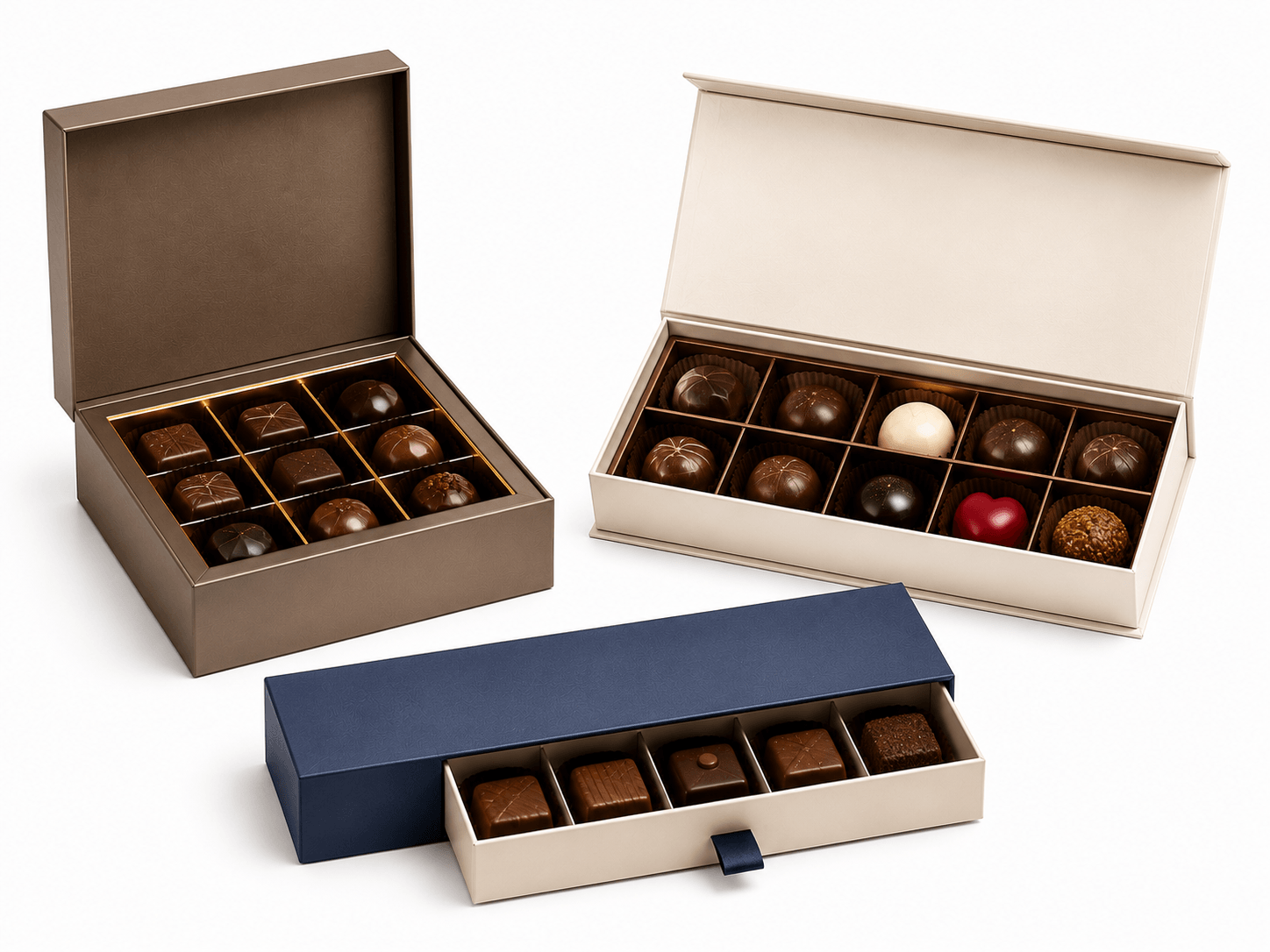 custom chocolate boxes manufacturer