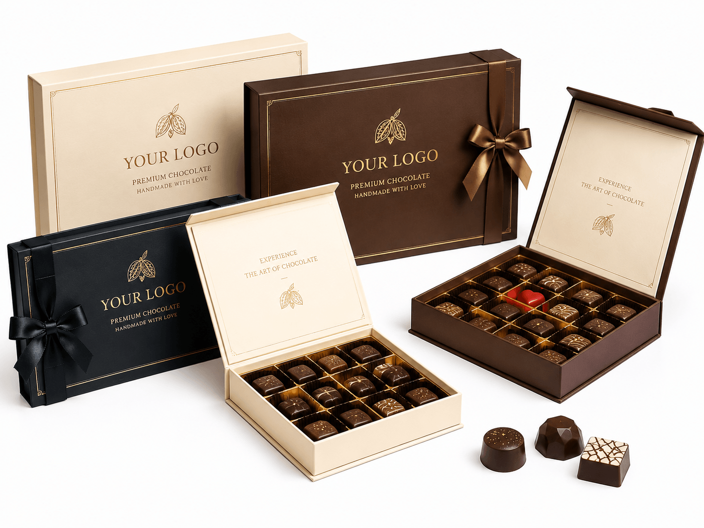 custom chocolate boxes wholesale
