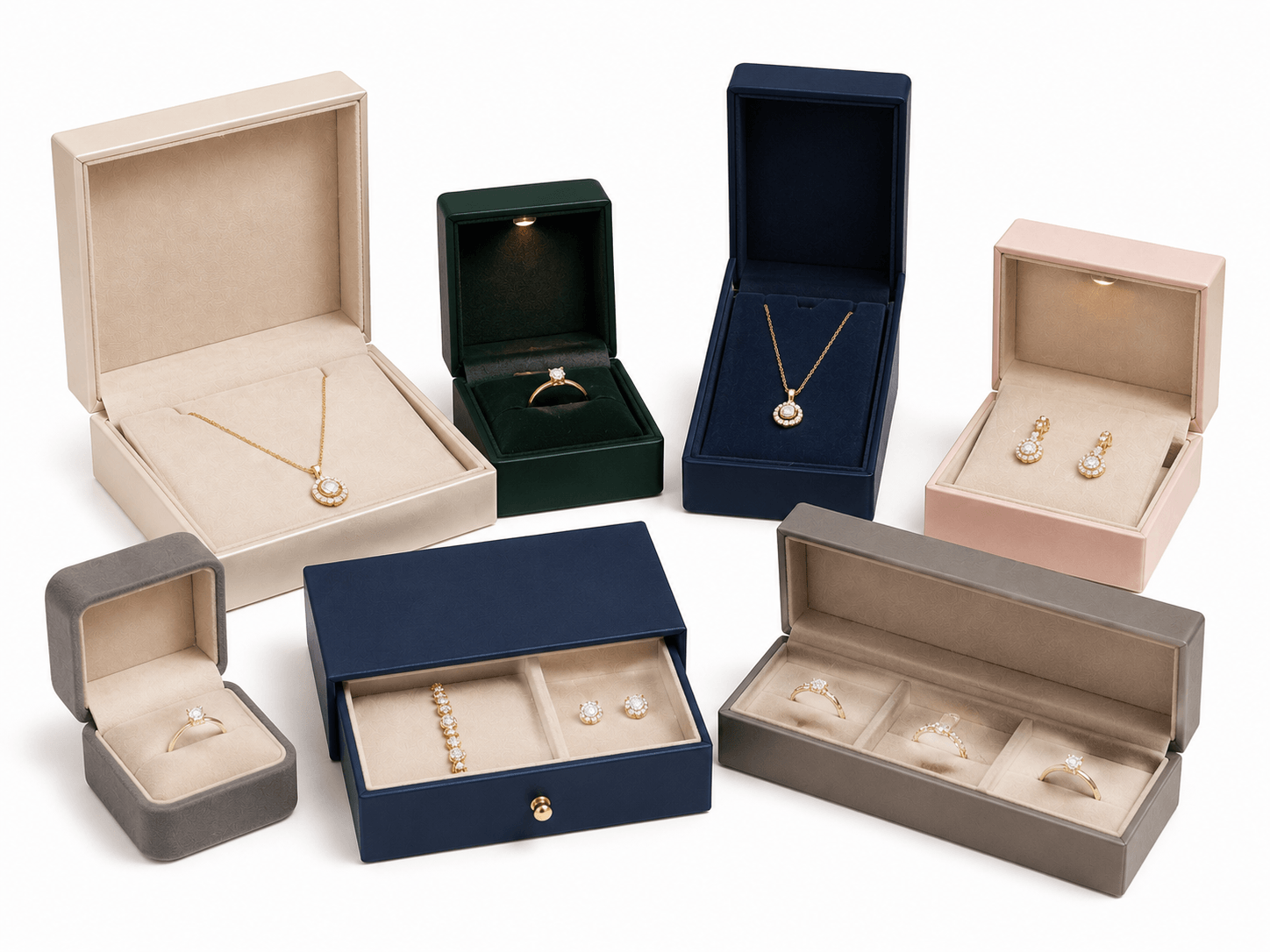 custom jewelry boxes manufacturer