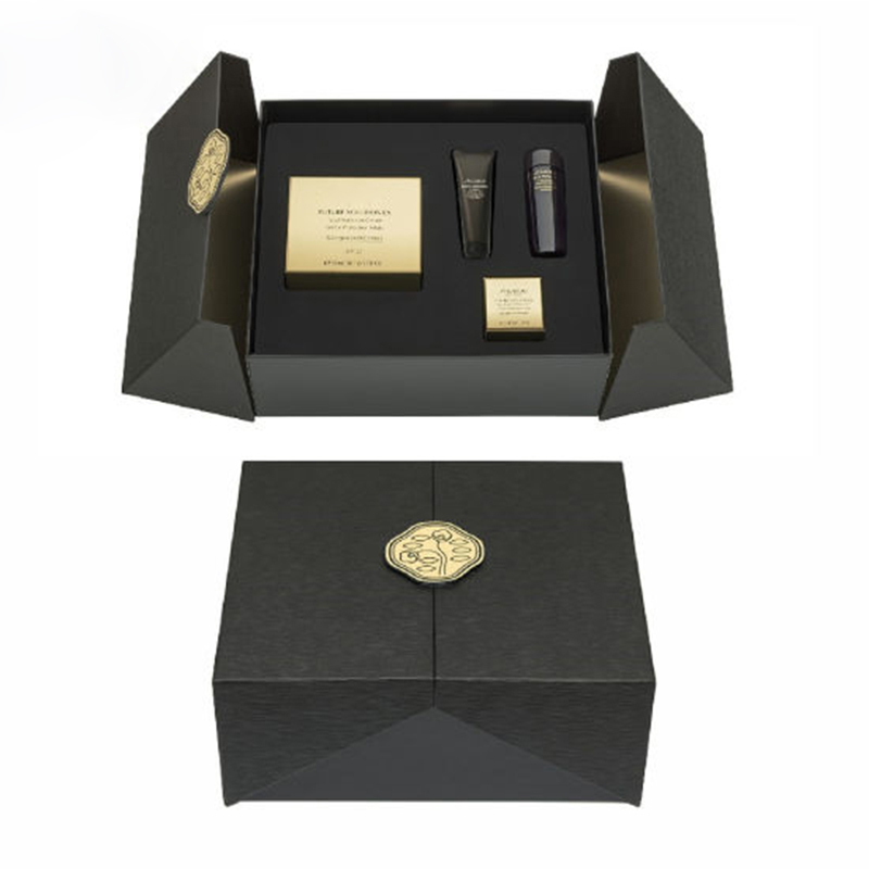 double door cosmetic set packaging box