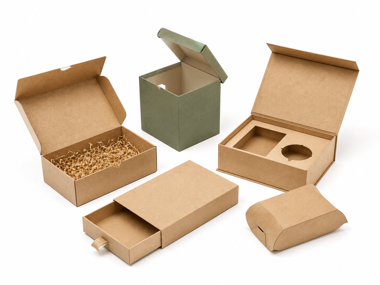 kraft paper packaging boxes