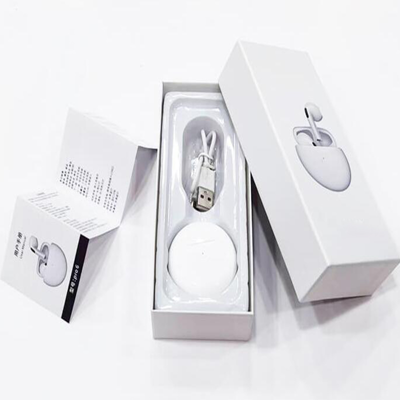 white headphone packaging boxes